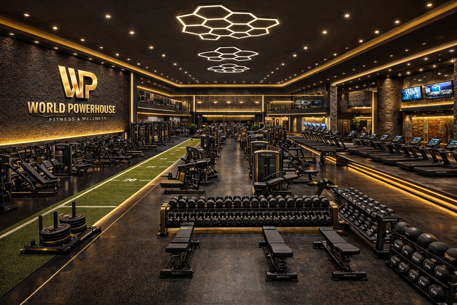 World PowerHouse Gym Interior